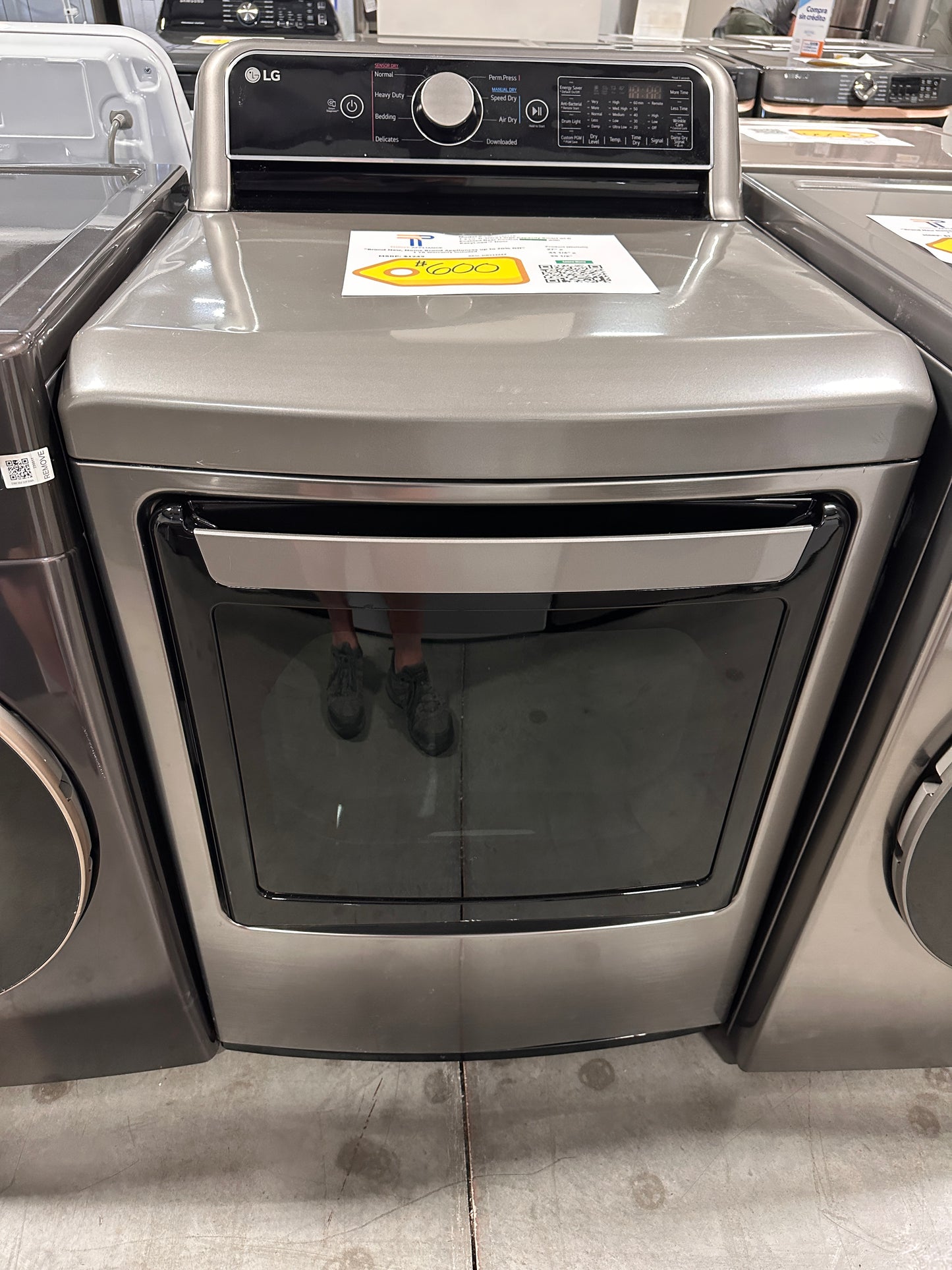 EASYLOAD DOOR LG GAS DRYER - DRY12243 DLG7401VE