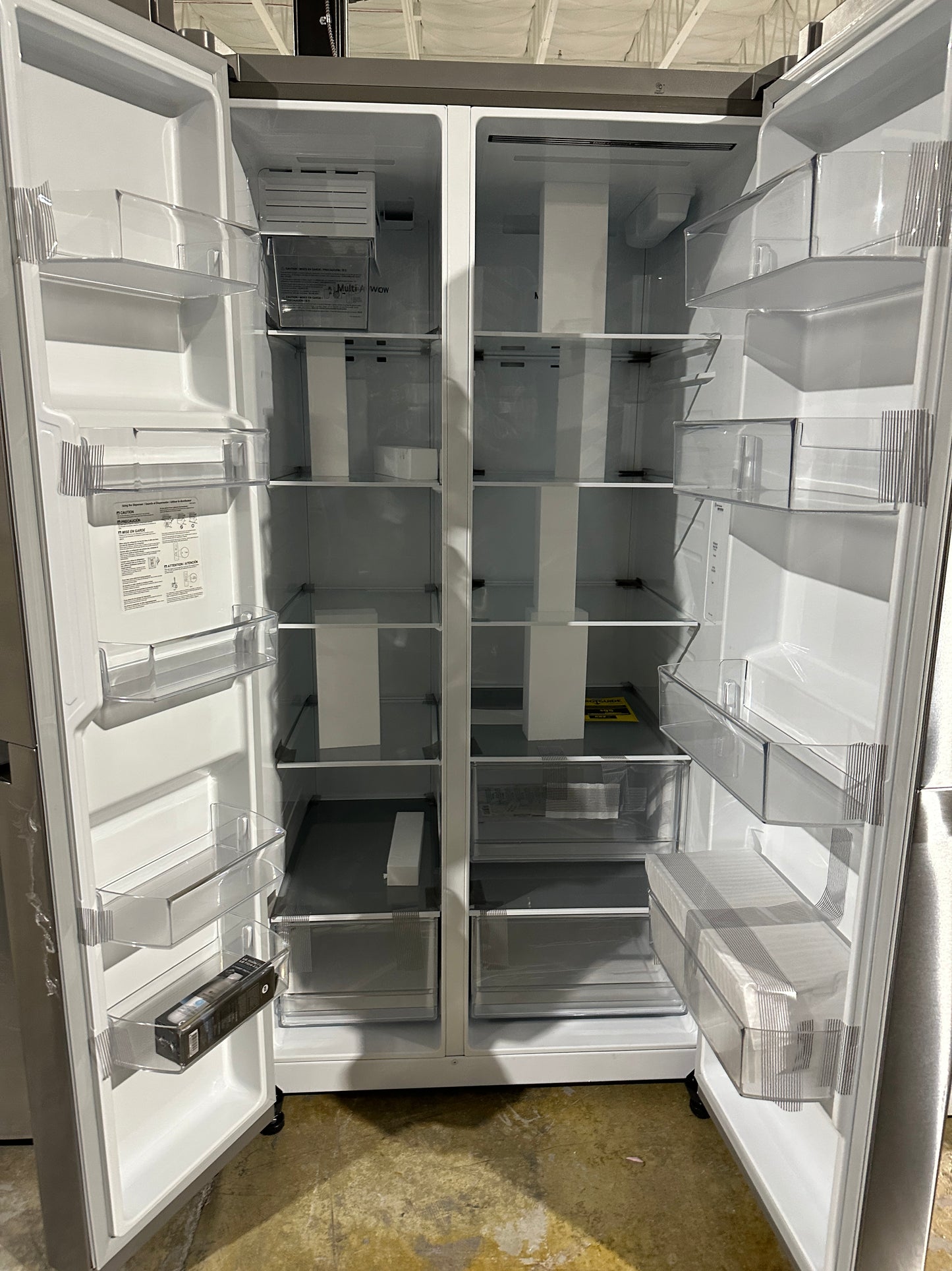 GREAT NEW LG SIDE-BY-SIDE REFRIGERATOR MODEL: LRSWS2806S REF12342S