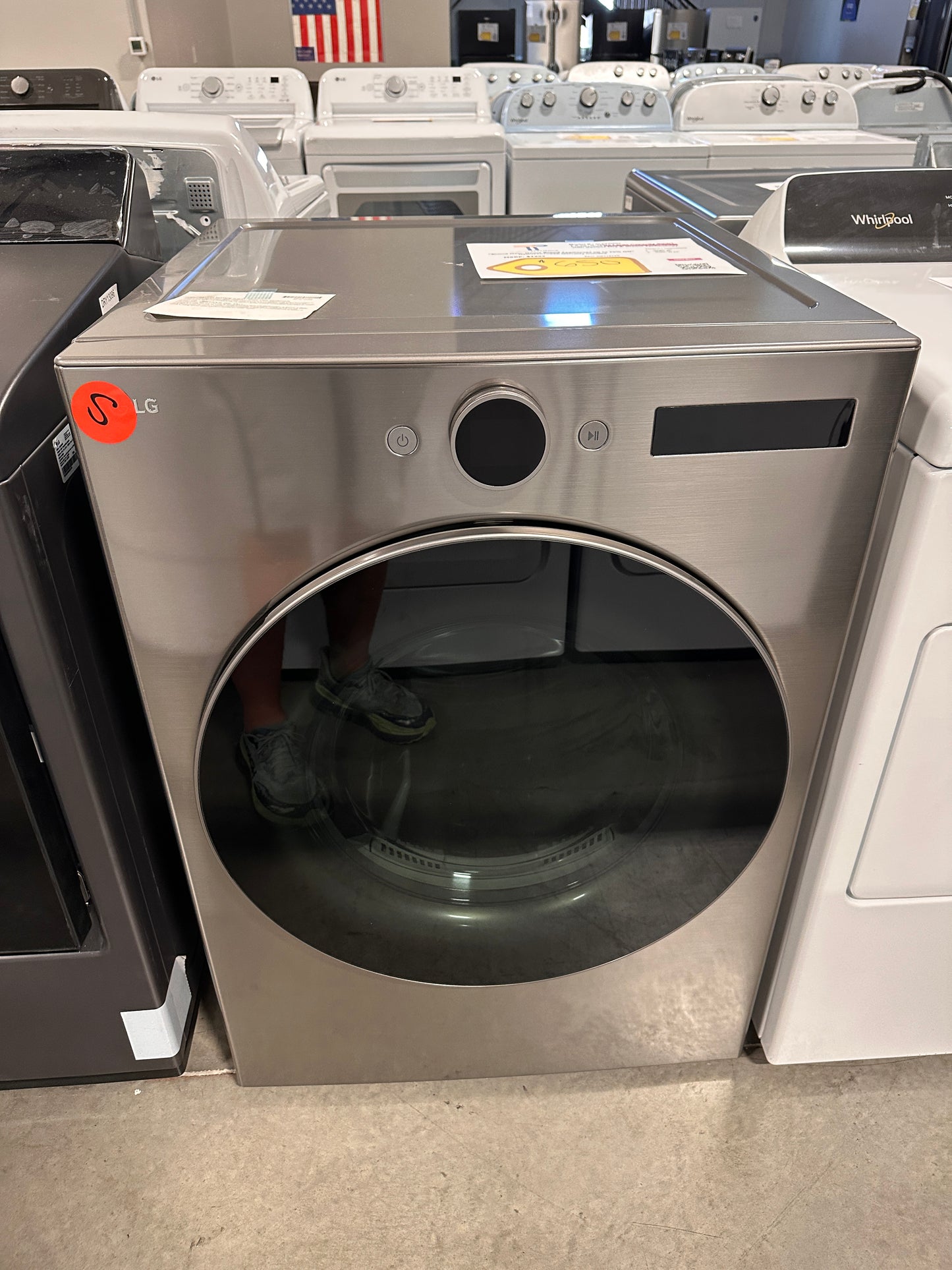 BRAND NEW! LG 7.4 Cu Ft Electric Dryer MODEL: DLEX5500V DRY13130
