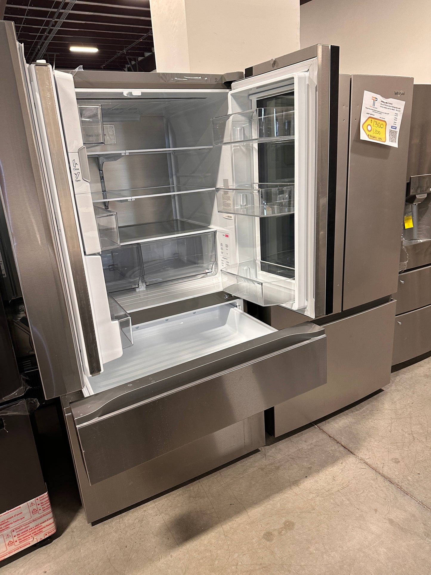 GREAT NEW LG INSTAVIEW STANDARD-DEPTH MAX REFRIGERATOR MODEL: LH29S8565S REF13986