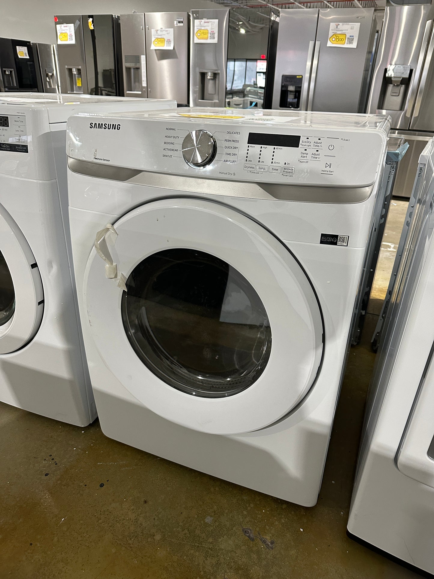 Stackable Gas Dryer with Sensor Dry - White MODEL: DVG45T6000W DRY11956S