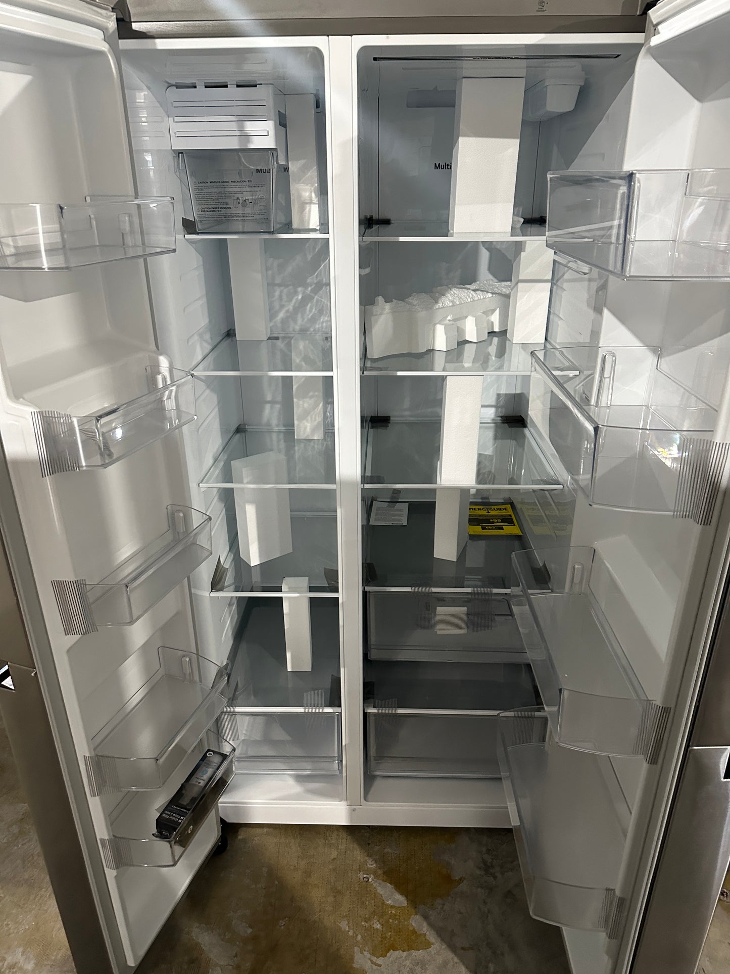 Side-by-Side Smart Refrigerator - Stainless Steel MODEL: LRSWS2806S REF12322S