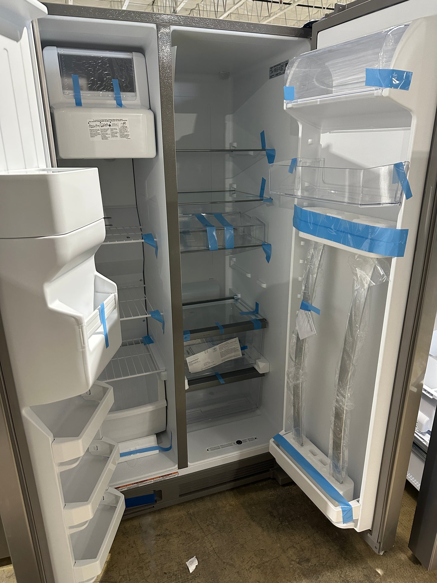 NEW WHIRLPOOL SIDE BY SIDE REFRIGERATOR MODEL: WRS315SDHZ REF12379S