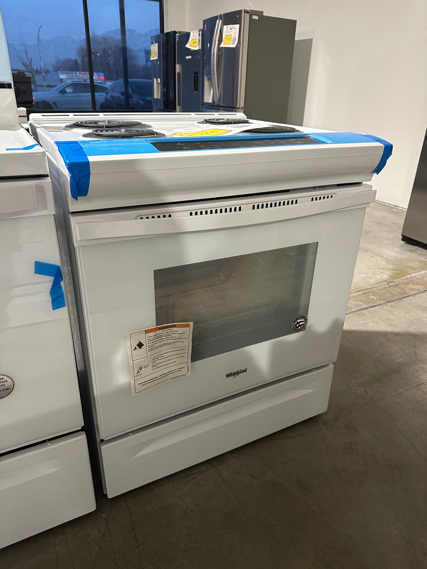 NEW WHIRLPOOL SLIDE-IN ELECTRIC RANGE MODEL: WEC310S0FW RAG11559S