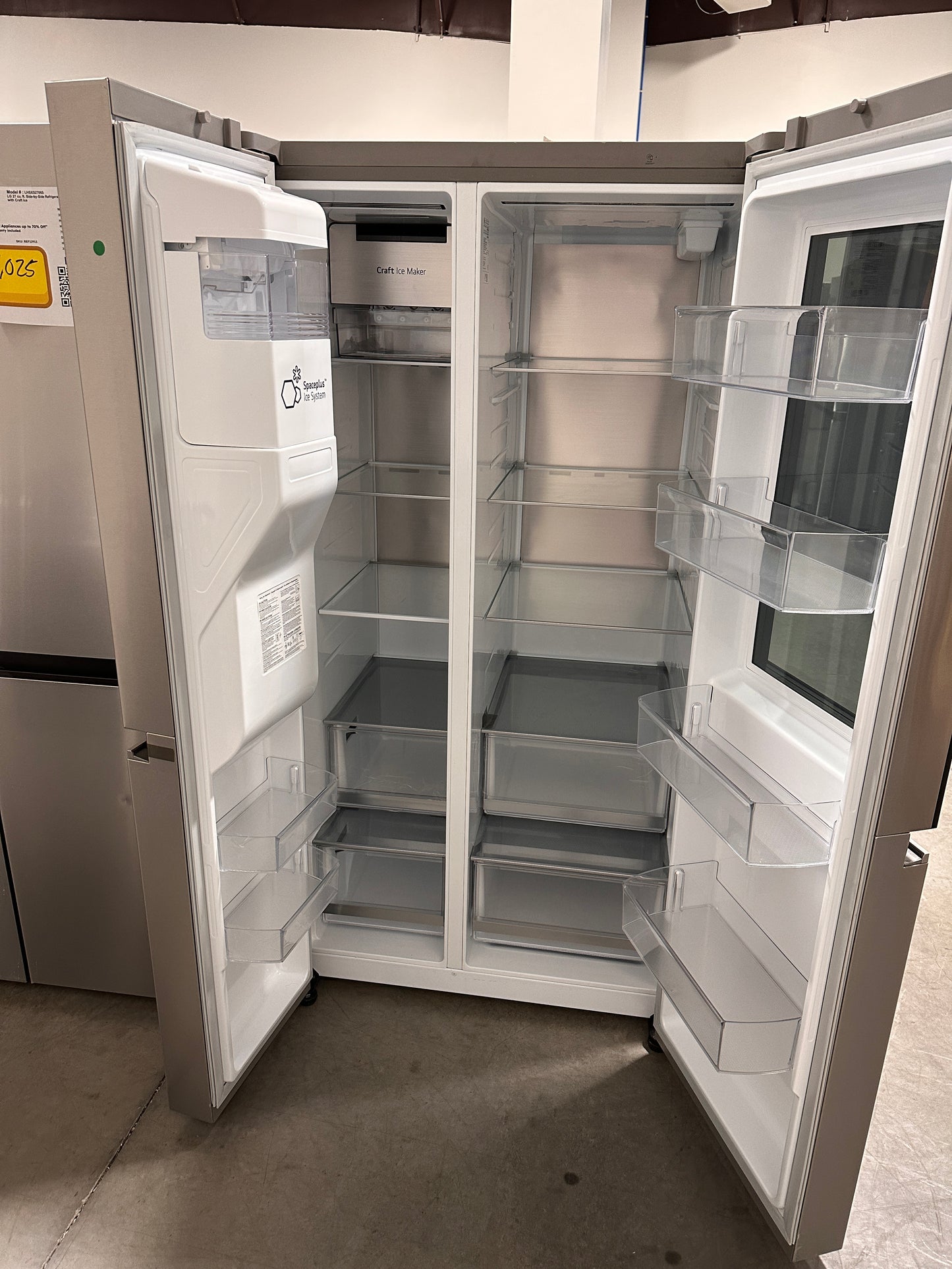 Smart Refrigerator with Craft Ice and InstaView - MODEL: LRSOS2706S REF12998