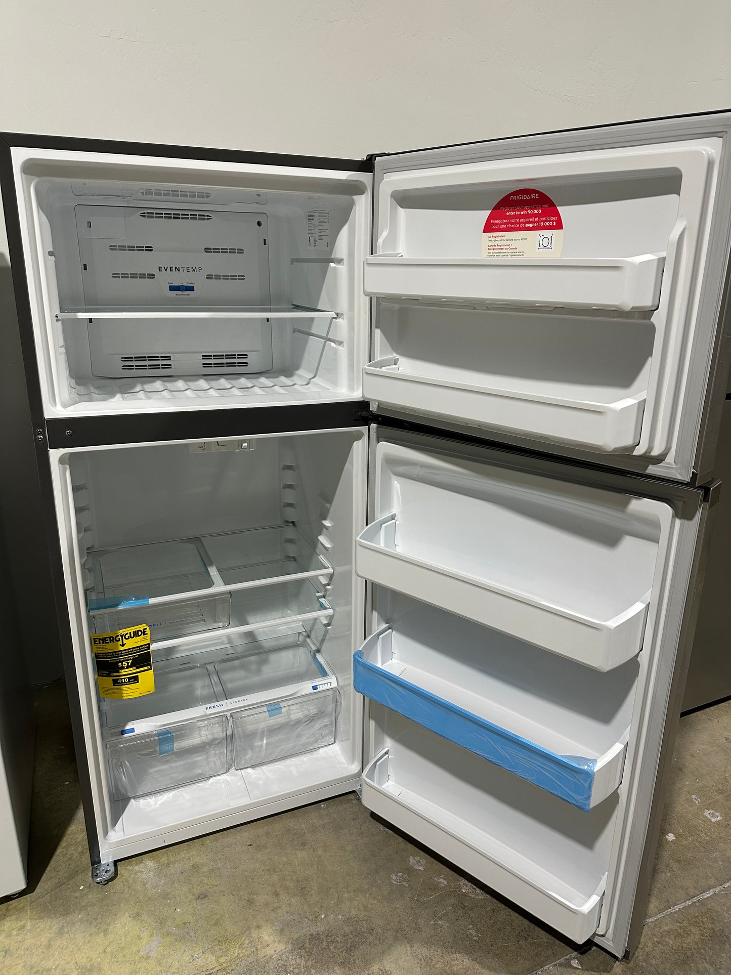 GARAGE READY GENTLY USED FRIGIDAIRE REFRIGERATOR MODEL: lftr1835vf6 REF12419S