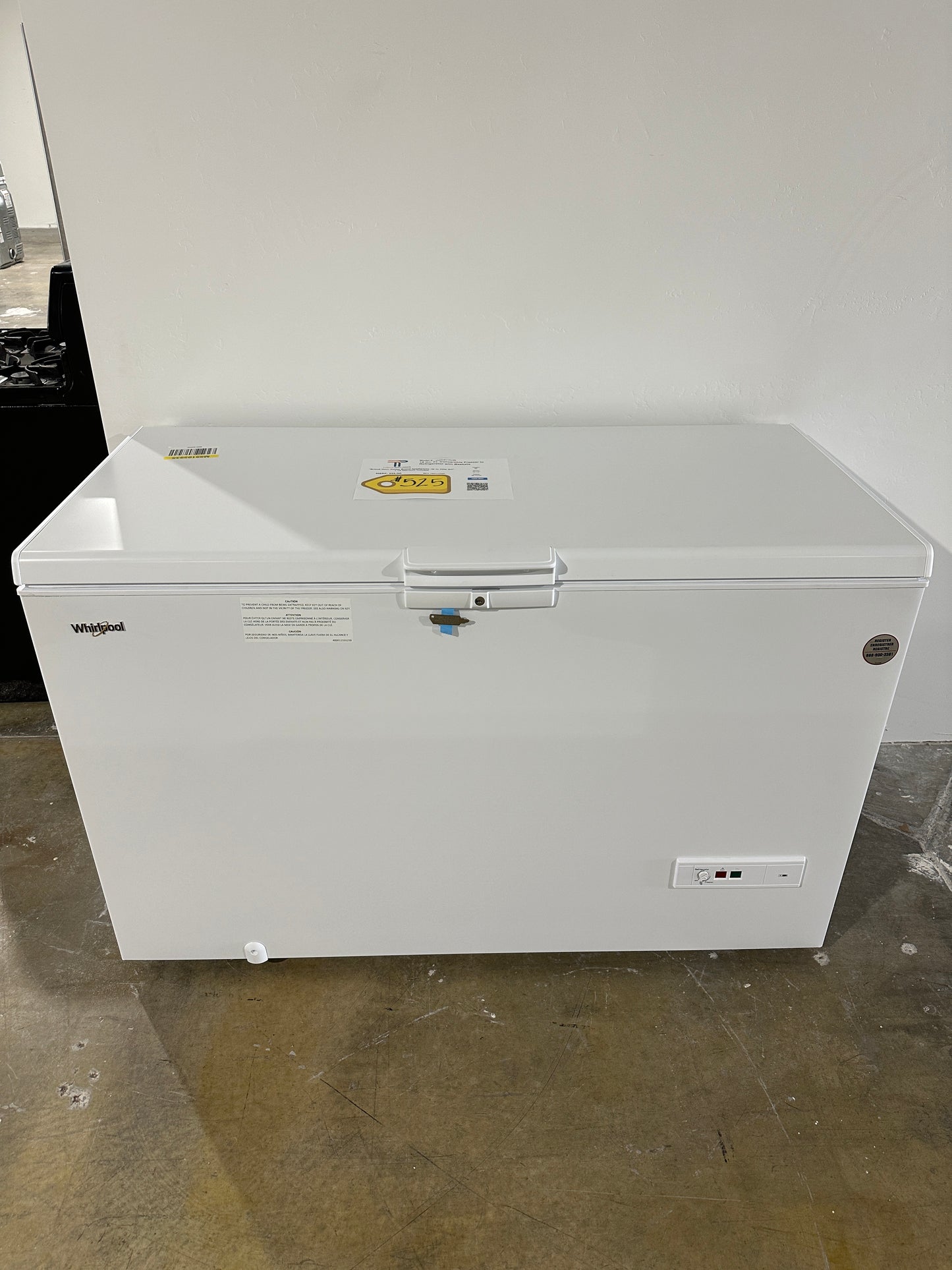 BRAND NEW WHIRLPOOL CHEST FREEZER MODEL: WZC5116LW FRZ11193S
