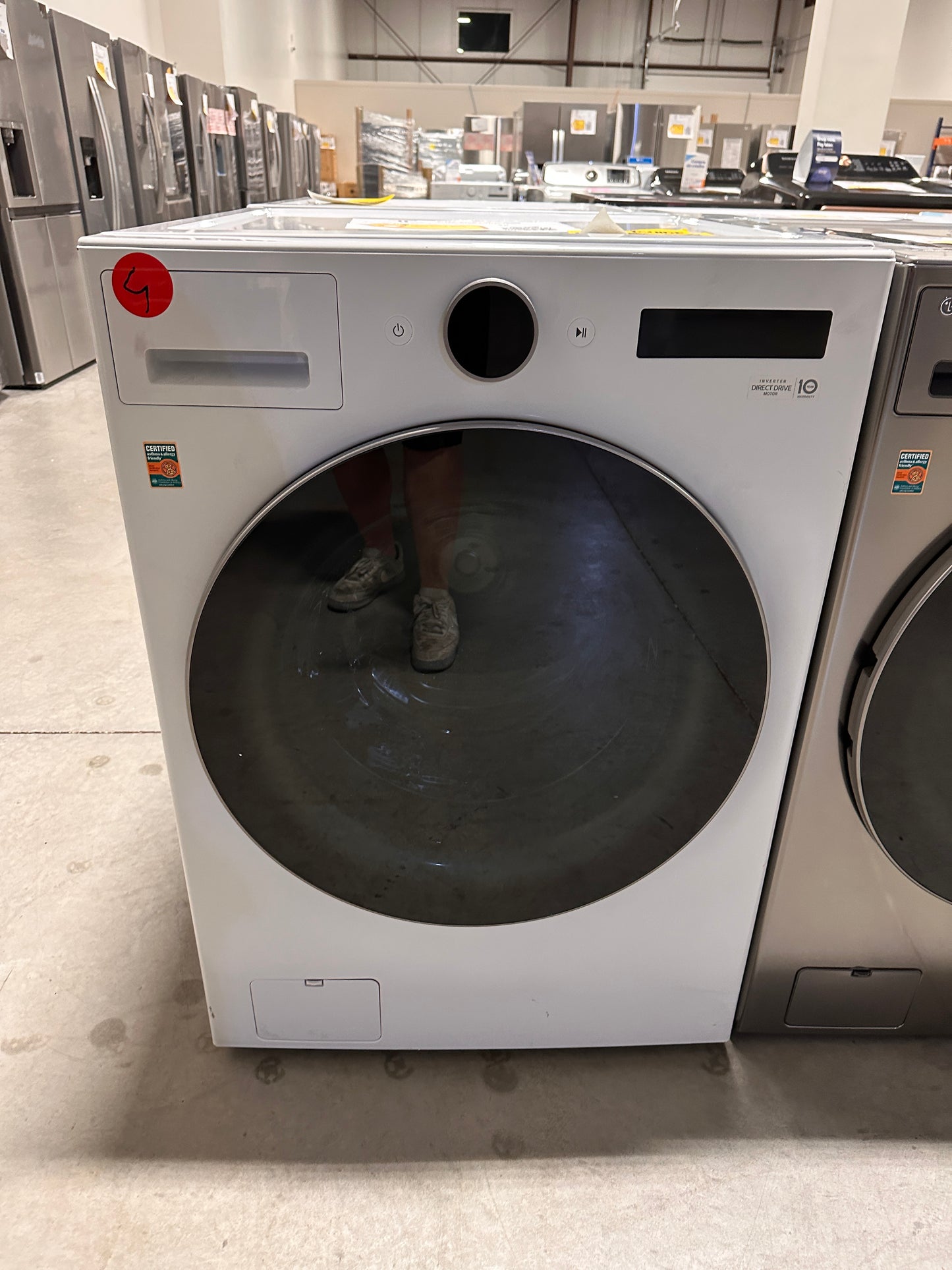 GREAT NEW LG WASHER WITH TURBOWASH 360 MODEL: WM5500HWA WAS13179