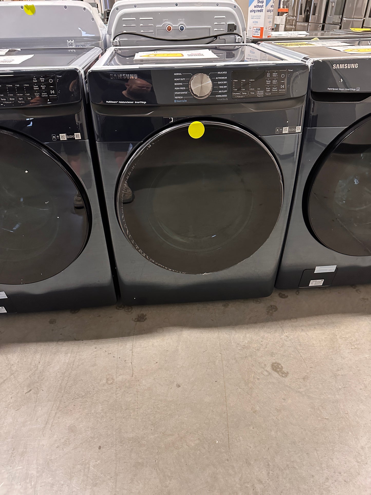 DISCOUNTED BRAND NEW SAMSUNG STACKABLE ELECTRIC DRYER MODEL:DVE45B6300D/A3 DRY12517