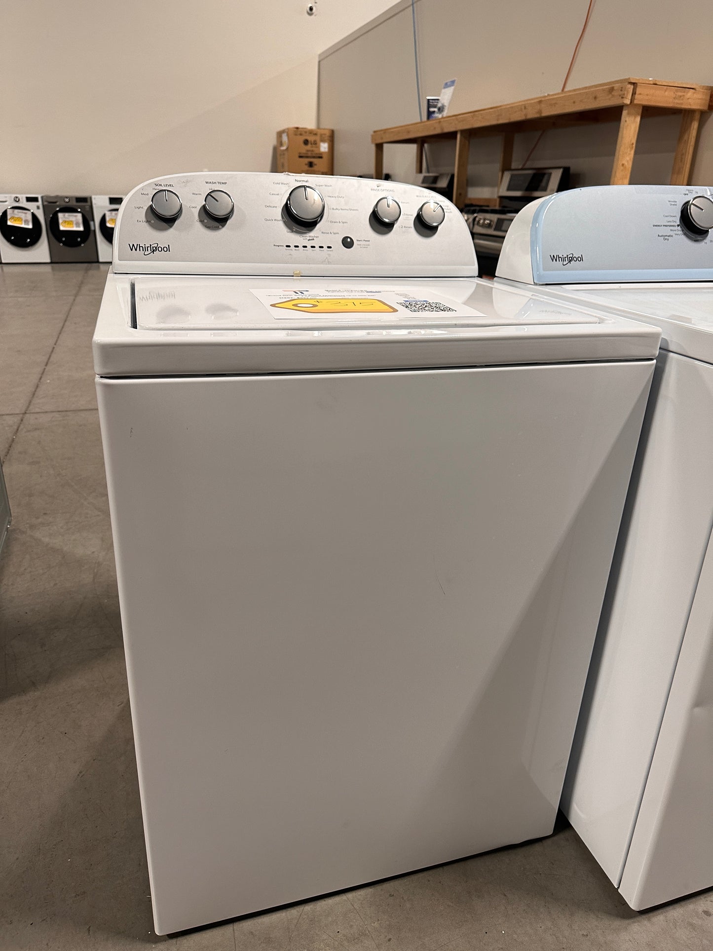 NEW WHIRLPOOL TOP LOAD WASHING MACHINE MODEL:WTW4816FW WAS13189