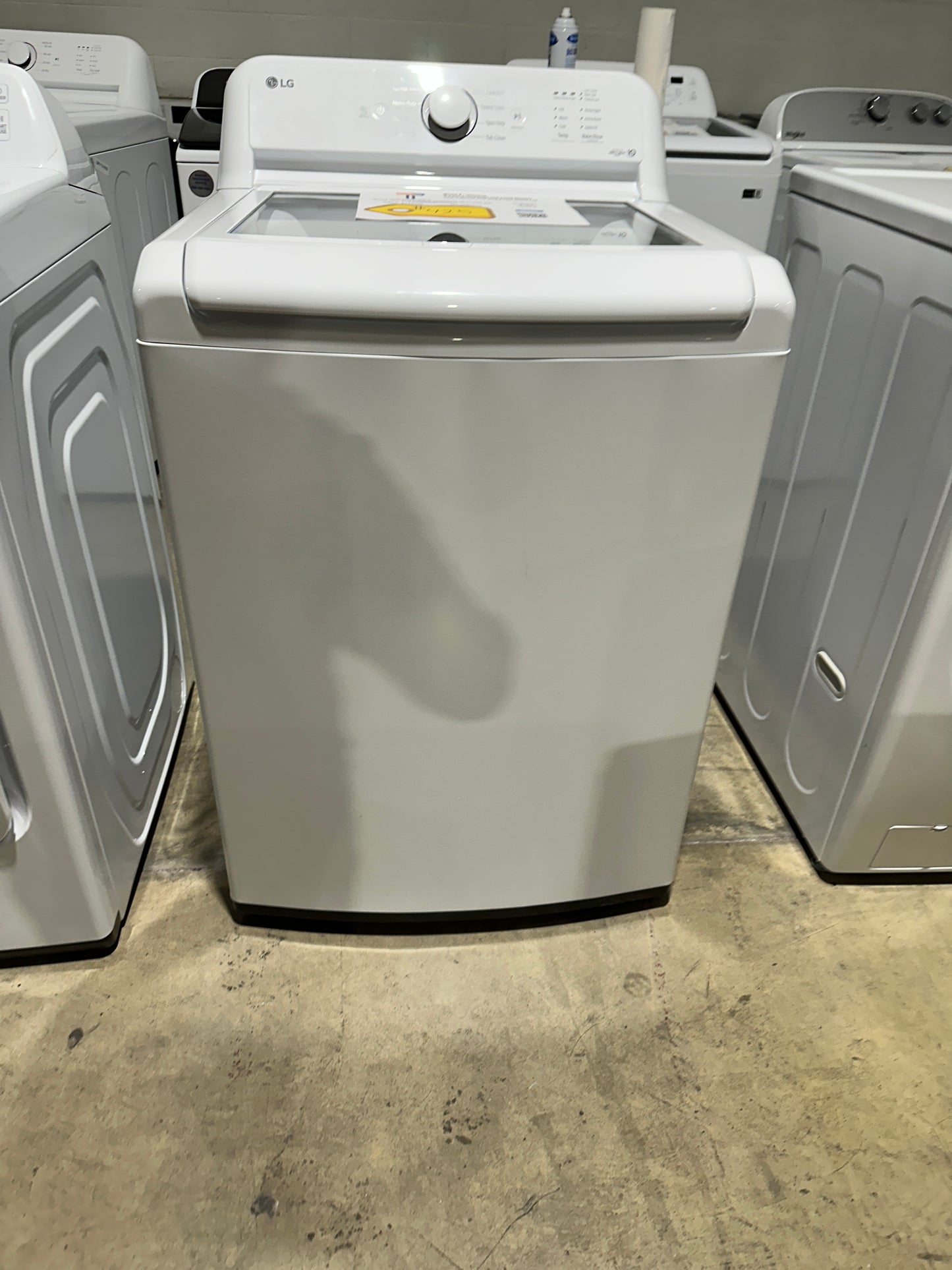 GREAT NEW TOP LOAD WASHER WITH TURBODRUM MODEL: WT6105CW WAS12177S