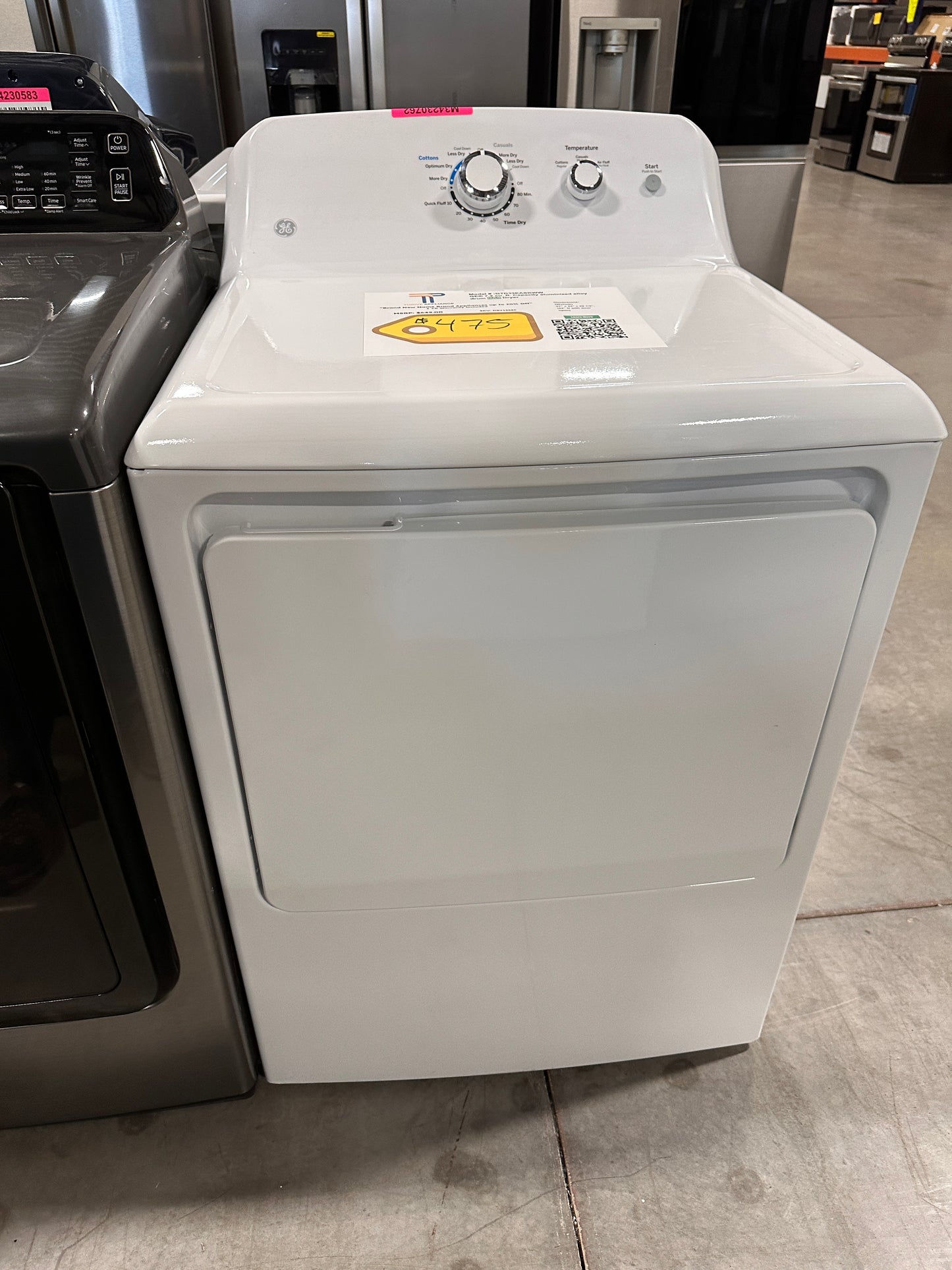 GREAT PRICE GE GAS DRYER - MODEL: GTD33GASKWW DRY12586