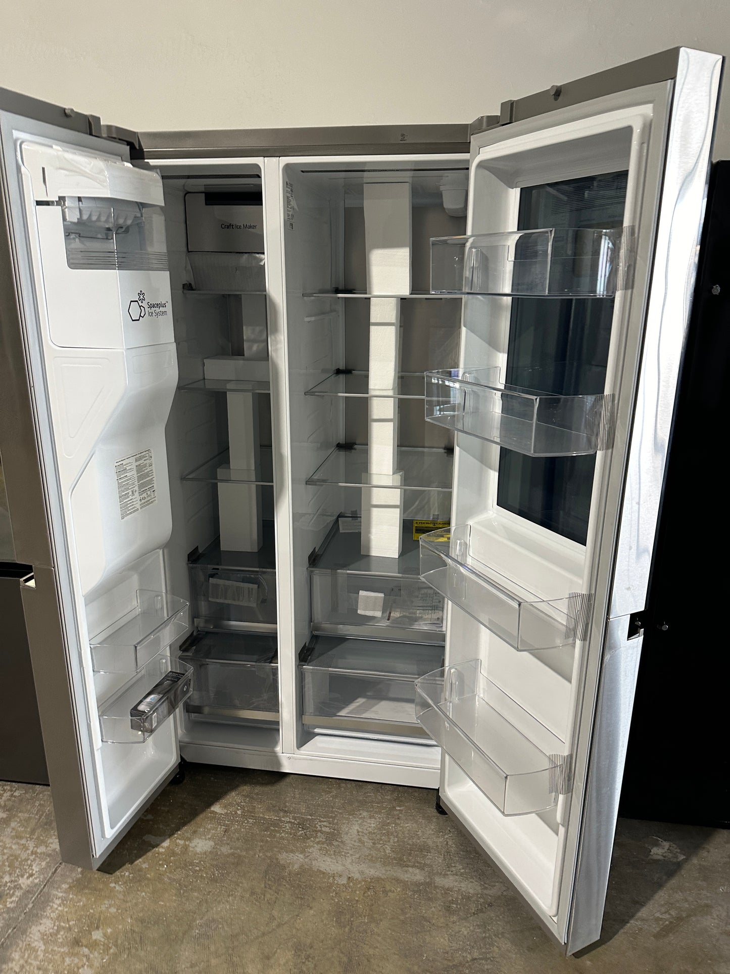 NEW LG SIDE-BY-SIDE SMART REFRIGERATOR MODEL: LRSOS2706S REF13424S