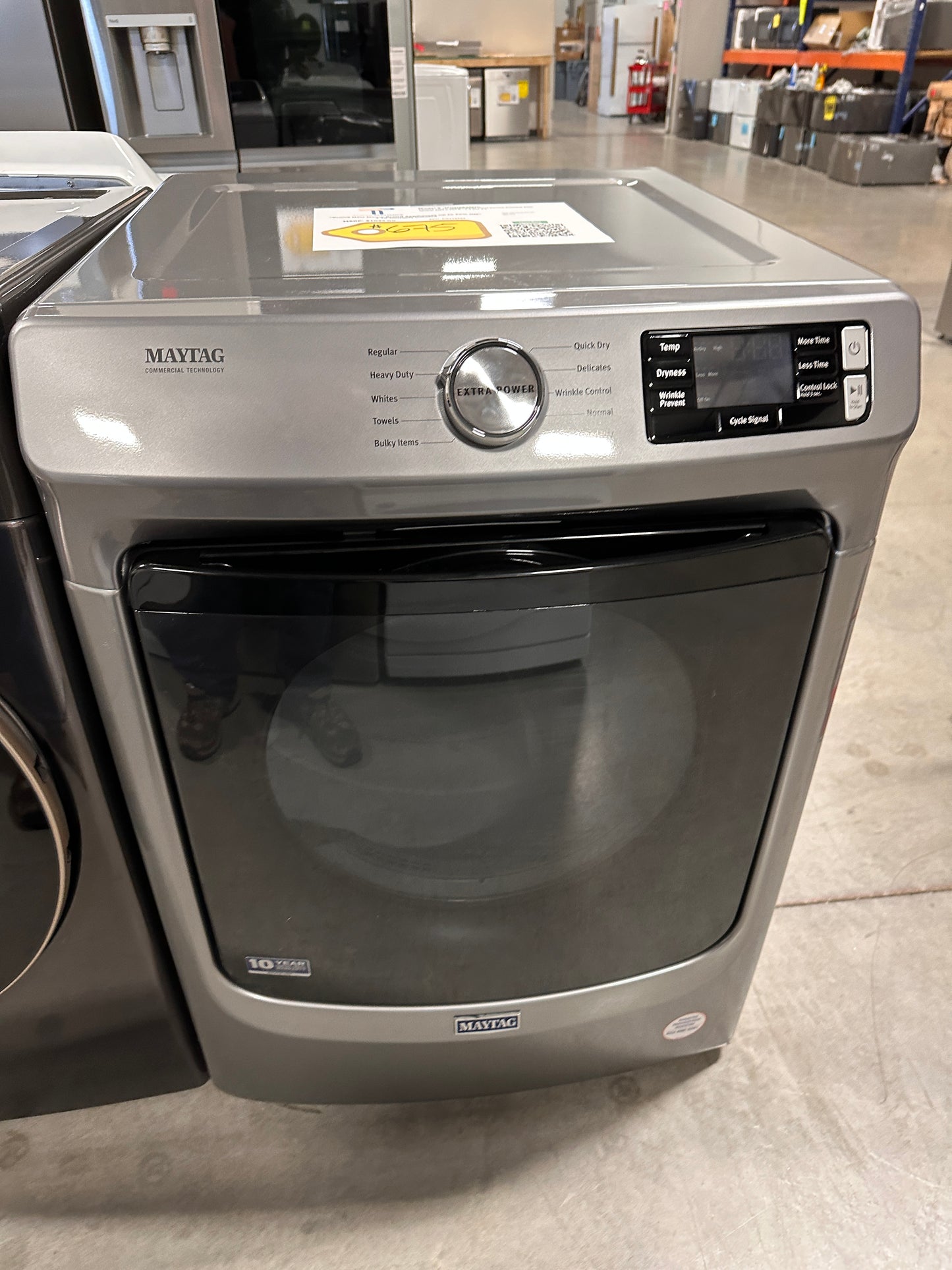 SALE! VOLCANO BLACK MAYTAG GAS DRYER MODEL: MGD5630HC DRY12599
