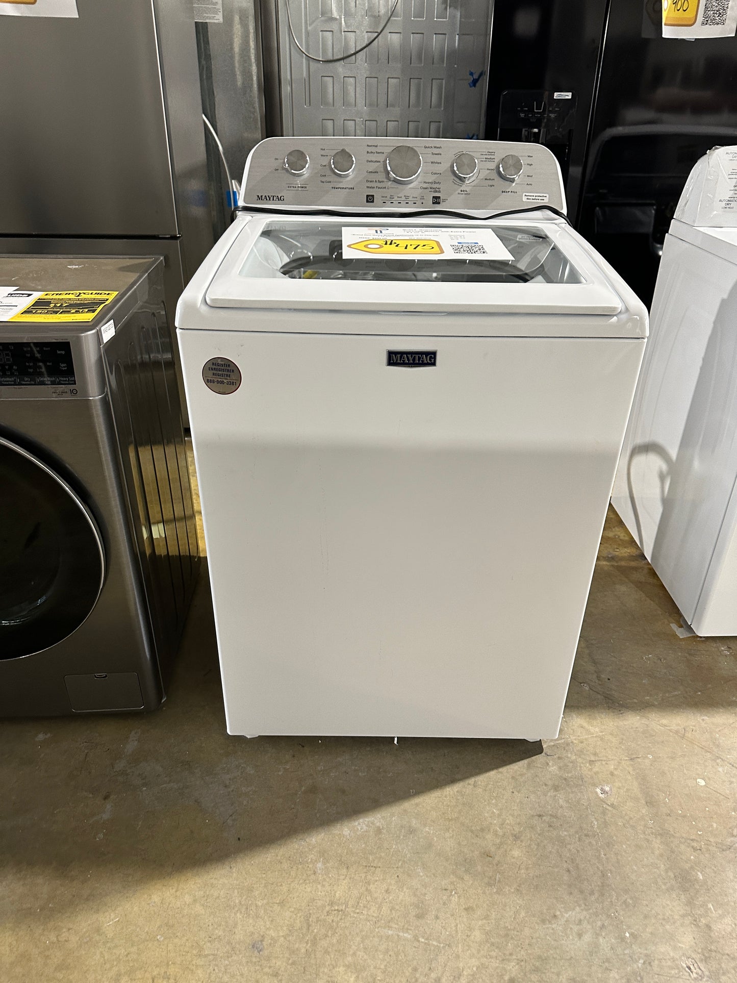 GREAT NEW MAYTAG TOP LOAD WASHER MODEL: MVW5435PW WAS12271S