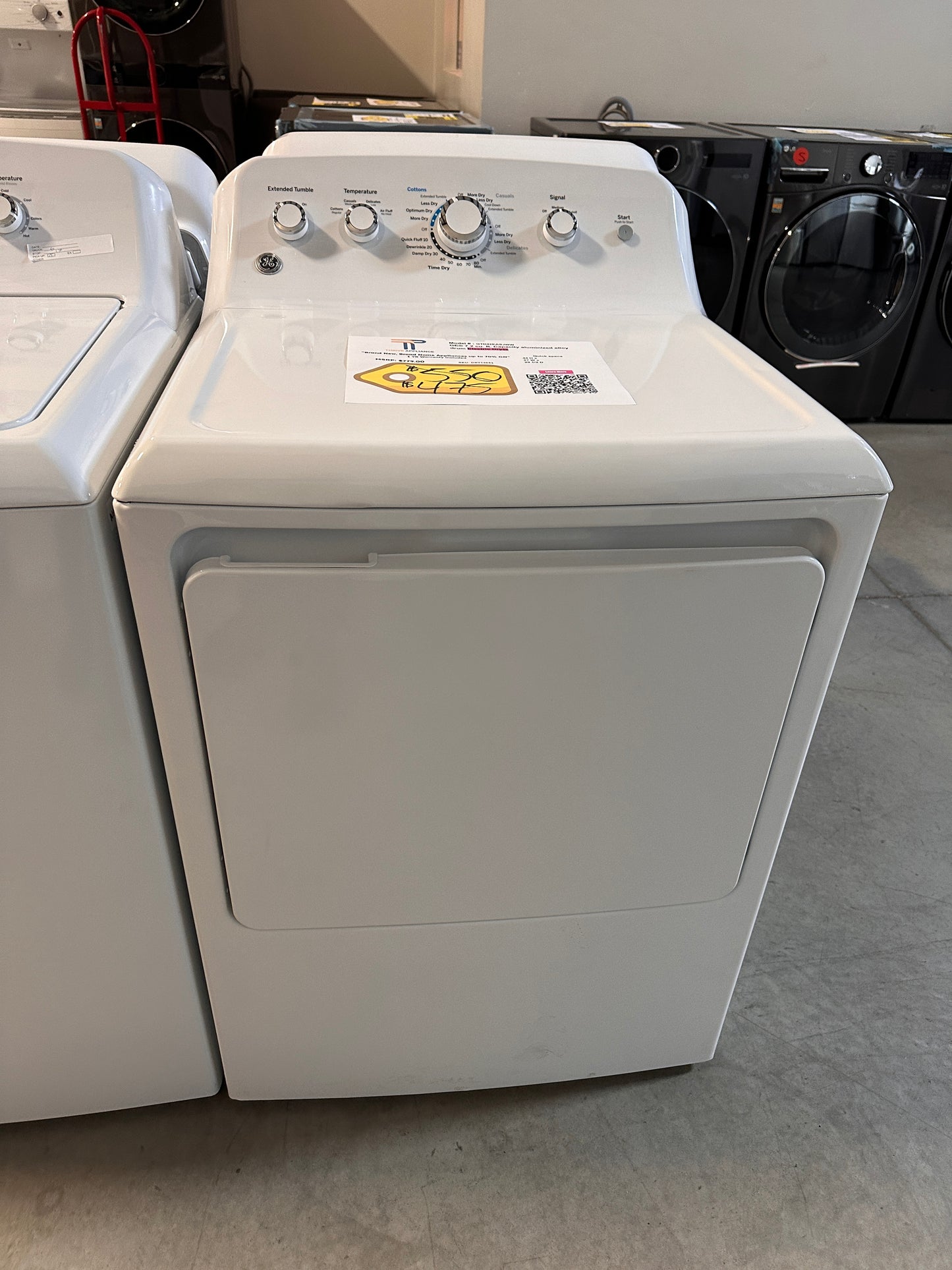 NEWLY DISCOUNTED GE ELECTRIC DRYER MODEL: GTD42EASJWW DRY12631