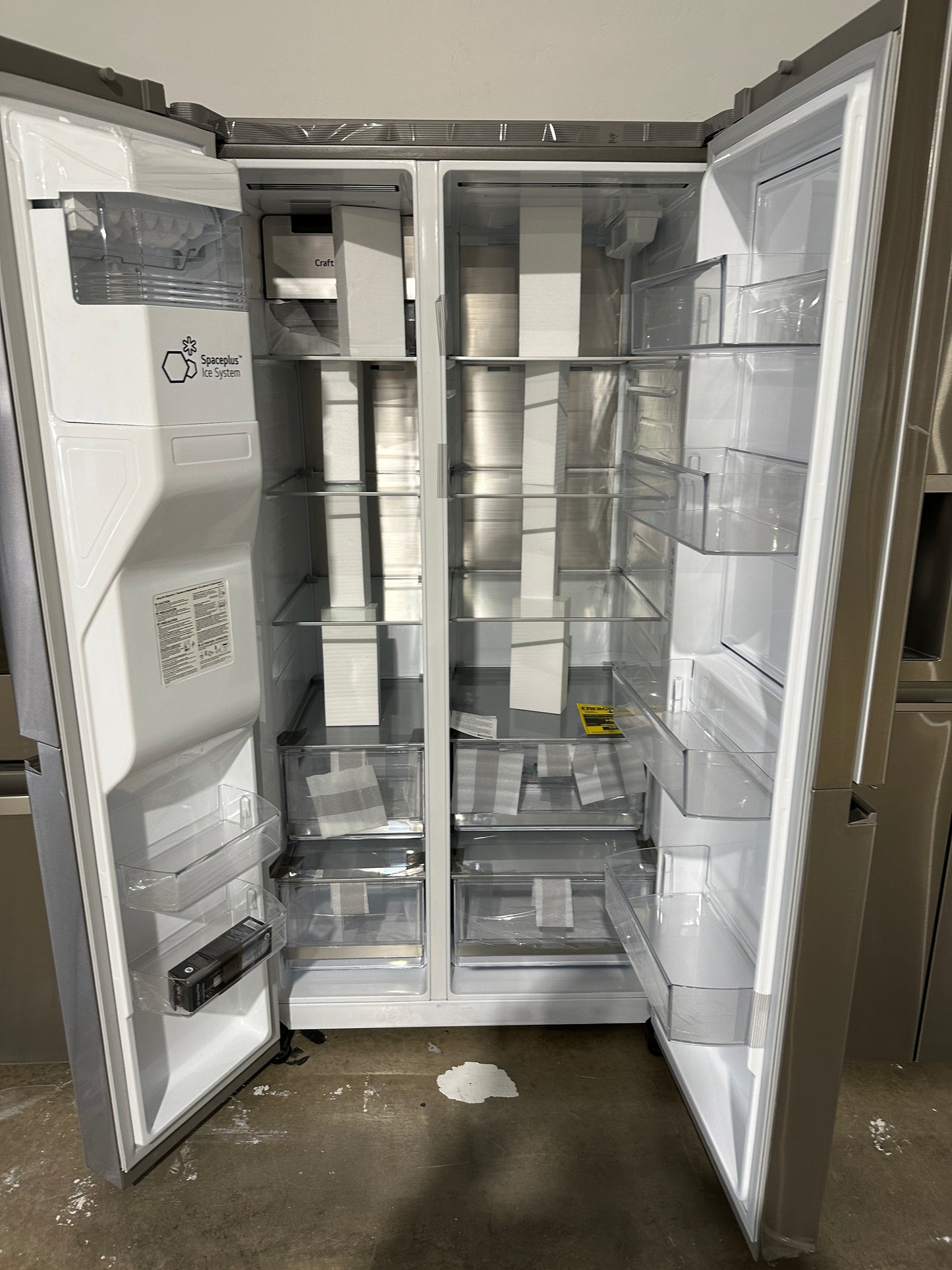27.1 CU FT SIDE BY SIDE REFRIGERATOR - REF11772S LRSDS2706S