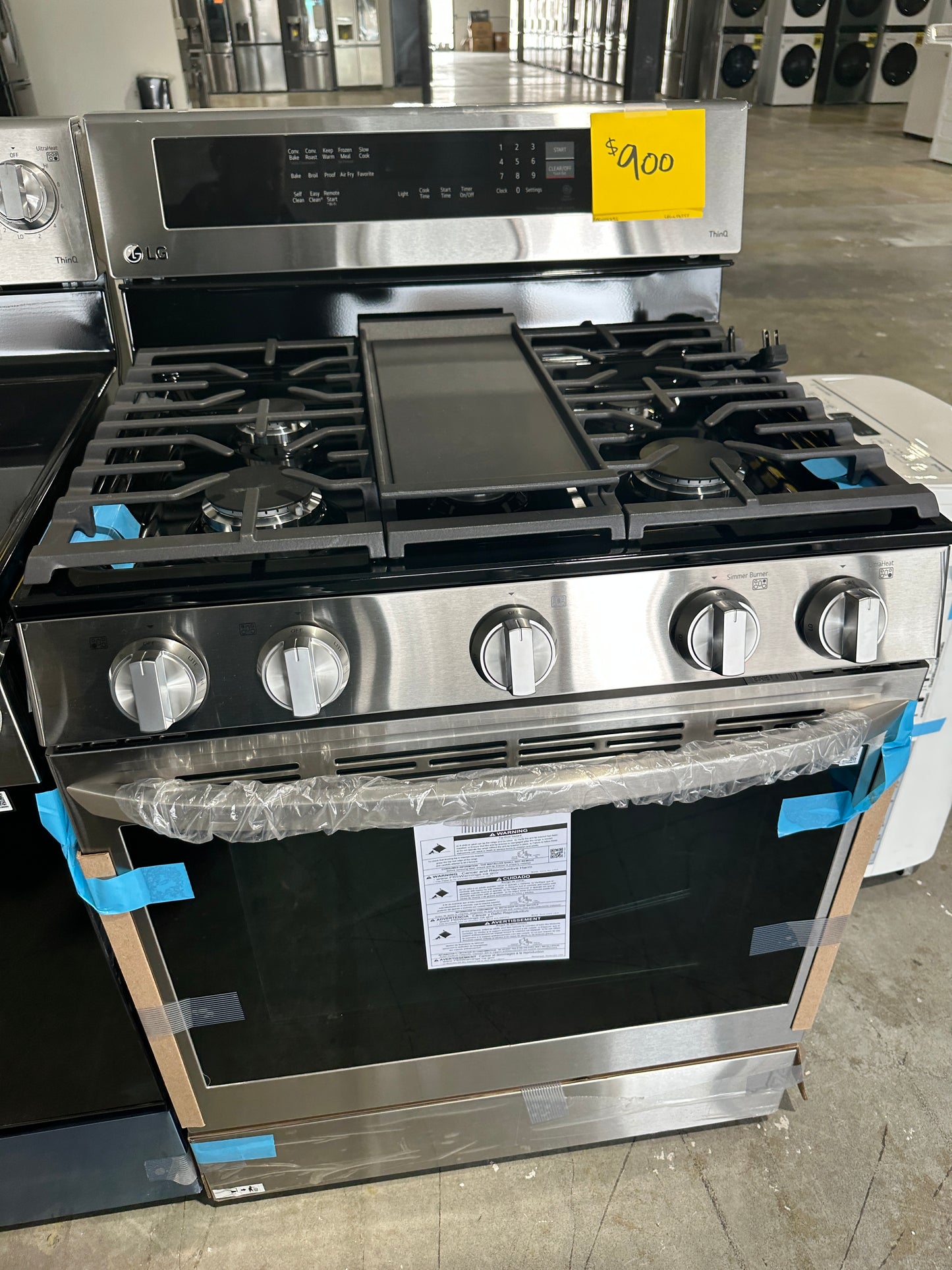 GREAT NEW LG GAS RANGE - RAG11479S LRGL5825F