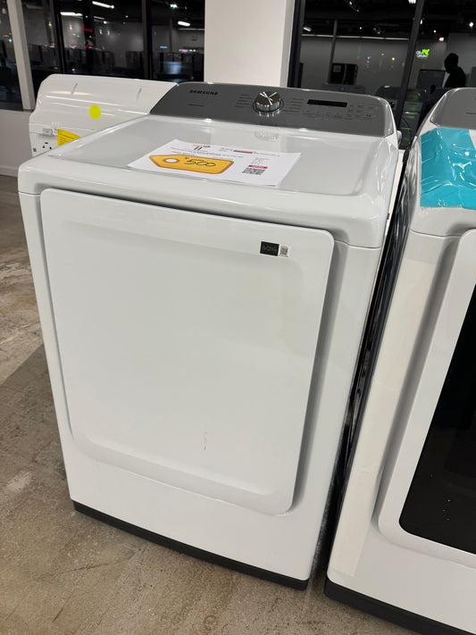 GREAT NEW SAMSUNG ELECTRIC DRYER WITH SENSOR DRY MODEL: DVE50R5200W  DRY10021R