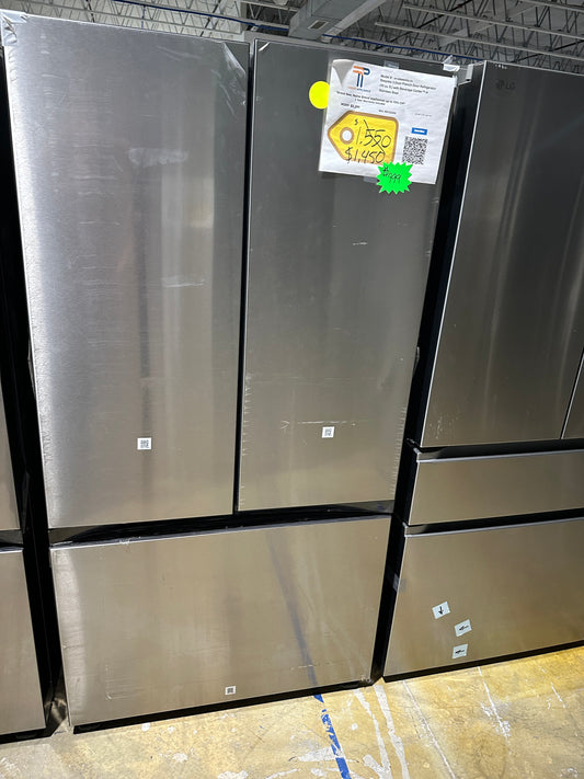 French Door Refrigerator with Beverage Center - Stainless Steel  Model:RF30BB6600QL/AA  REF12183S