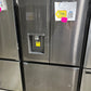 BRAND NEW BLACK STAINLESS STEEL LG REFRIGERATOR MODEL: LRYXS3106D REF12447S