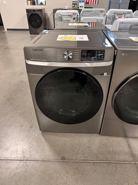 GREAT NEW SAMSUNG STACKABLE SMART ELECTRIC DRYER MODEL: DVE45B6300P DRY12646