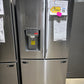 SMART LG REFRIGERATOR with EXTERNAL ICE and WATER MODEL: LHFS28XBS REF13638S