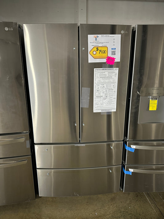 GREAT NEW LG FRENCH DOOR REFRIGERATOR MODEL: LMWS27626S REF13695S