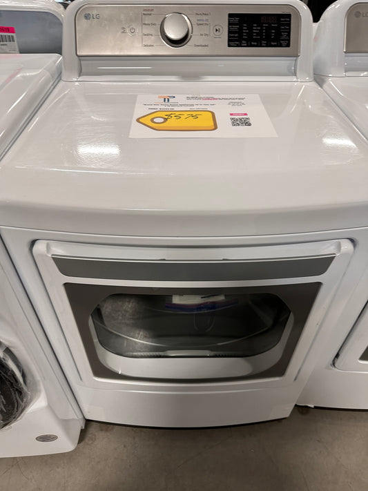 NEW LG DRYER WITH EASYLOAD DOOR MODEL: DLE7400WE DRY12662