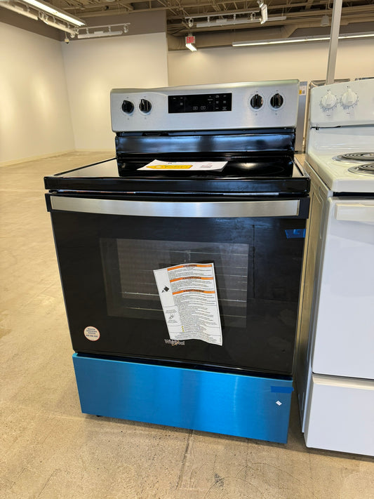 BRAND NEW WHIRLPOOL ELECTRIC RANGE WITH SELF CLEANING MODEL: WFE505W0JZ  RAG10003R