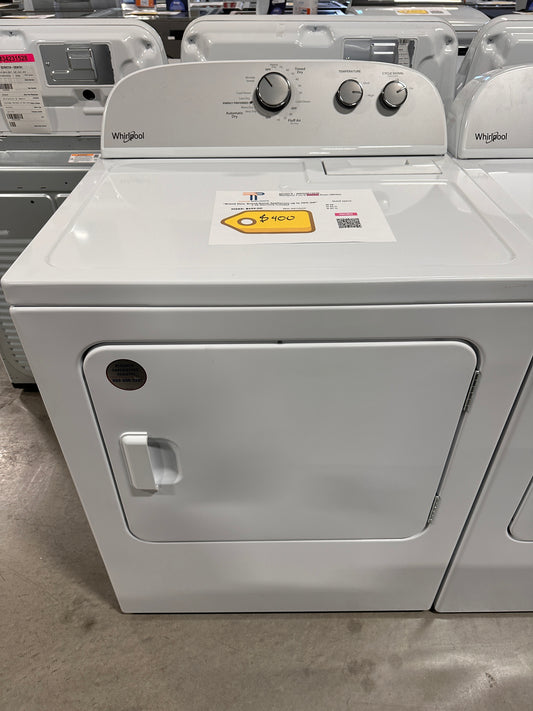 BRAND NEW WHIRLPOOL 14-CYCLE ELECTRIC DRYER MODEL: WED4815EW DRY12654
