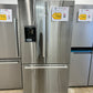 BEAUTIFUL BOSCH FRENCH DOOR COUNTER DEPTH REFRIGERATOR MODEL: B36CD50SNS  REF10022R