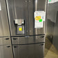 BLACK STAINLESS STEEL LG FRENCH DOOR REFRIGERATOR MODEL: LRMDS3006D REF13427S