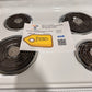 GREAT NEW WHIRLPOOL ELECTRIC RANGE MODEL: WFC150M0JW RAG11903