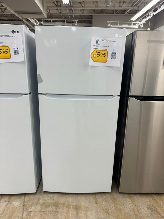 GREAT NEW LG TOP FREEZER REFRIGERATOR MODEL: LTCS20020W REF10050R