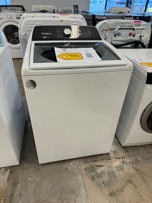 REMOVABLE AGITATOR TOP LOAD WHIRLPOOL WASHER MODEL: WTW5057LW WAS10062R