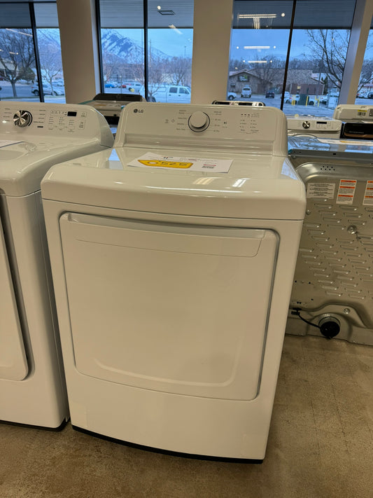 GREAT NEW LG SMART ELECTRIC DRYER MODEL: DLE6100W DRY10051R