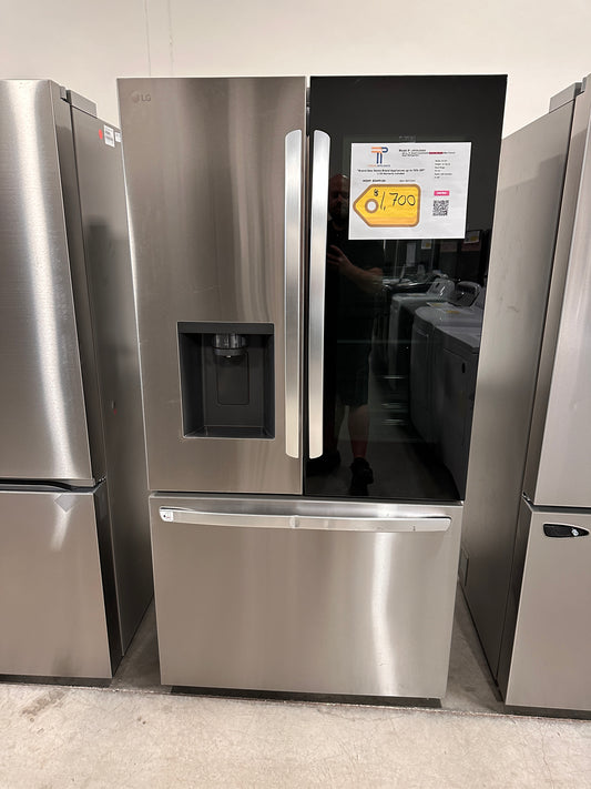 NEW LG COUNTER DEPTH SMART REFRIGERATOR WITH INSTAVIEW MODEL: LRFOC2606S REF13321