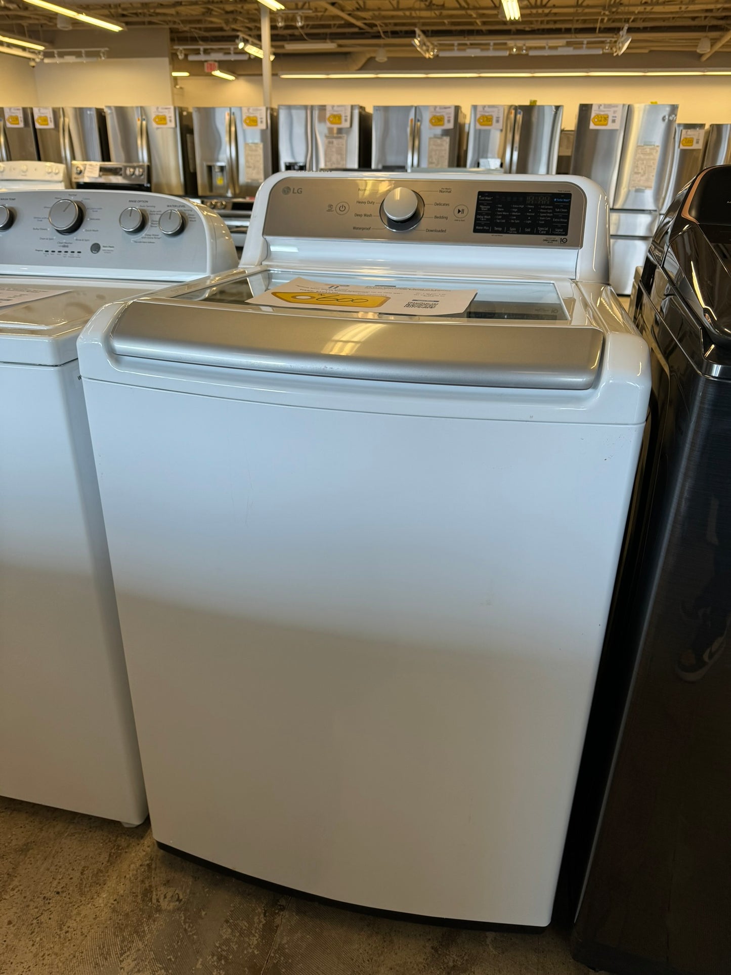 SMART TOP LOAD WASHER WITH TURBOWASH3D MODEL: WT7400CW WAS10081R