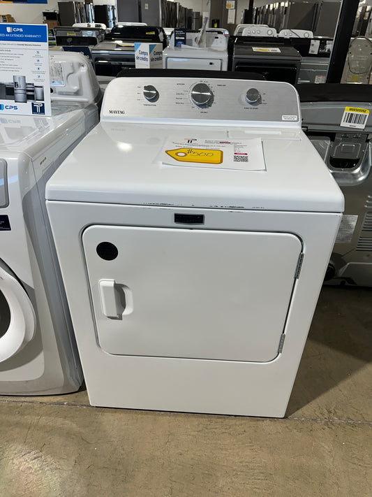 New Maytag - 7.0 Cu. Ft. Electric Dryer with Wrinkle Prevent - White Model: MED4500MW DRY12218S