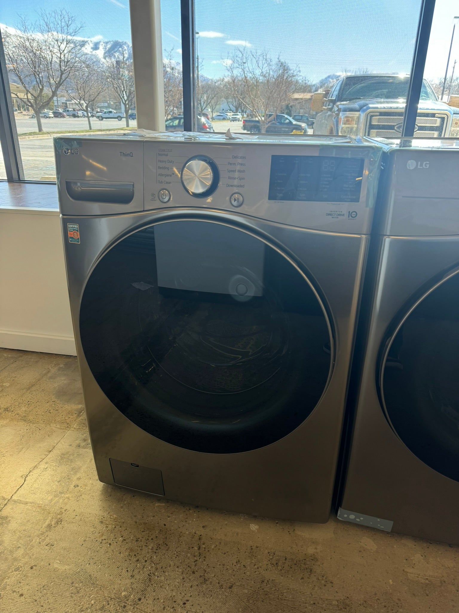 GREAT NEW LG SMART FRONT LOAD WASHER MODEL: WM3600HVA WAS10049R ...