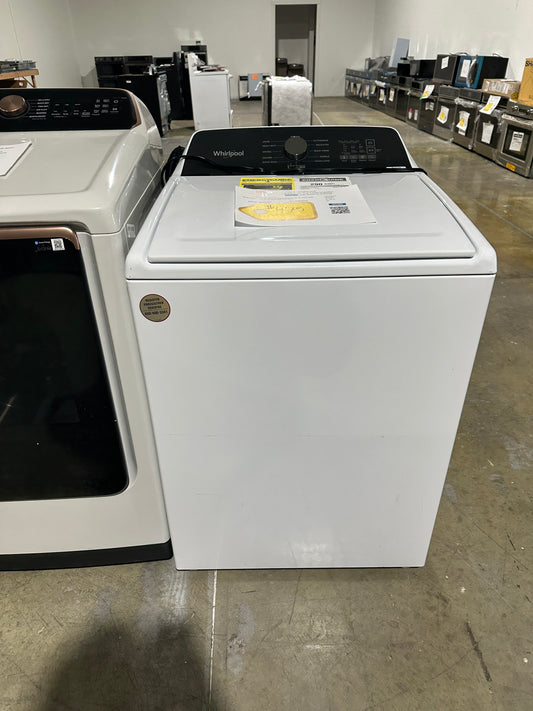 New Whirlpool 4.6 Cu. Ft. Top Load Impeller Washer with Built-in Faucet Model: WTW5010LW WAS12216S