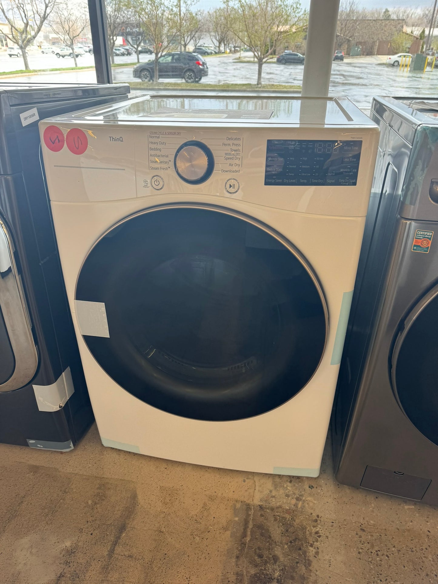 GREAT NEW LG SMART ELECTRIC DRYER MODEL: DLEX4000W DRY10054R