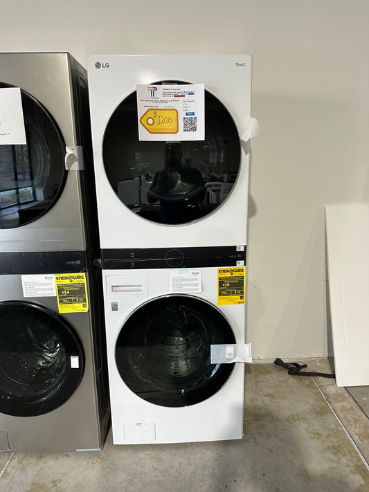 GREAT NEW LG SMART WASHTOWER MODEL: WKEX200HWA WAS12397S