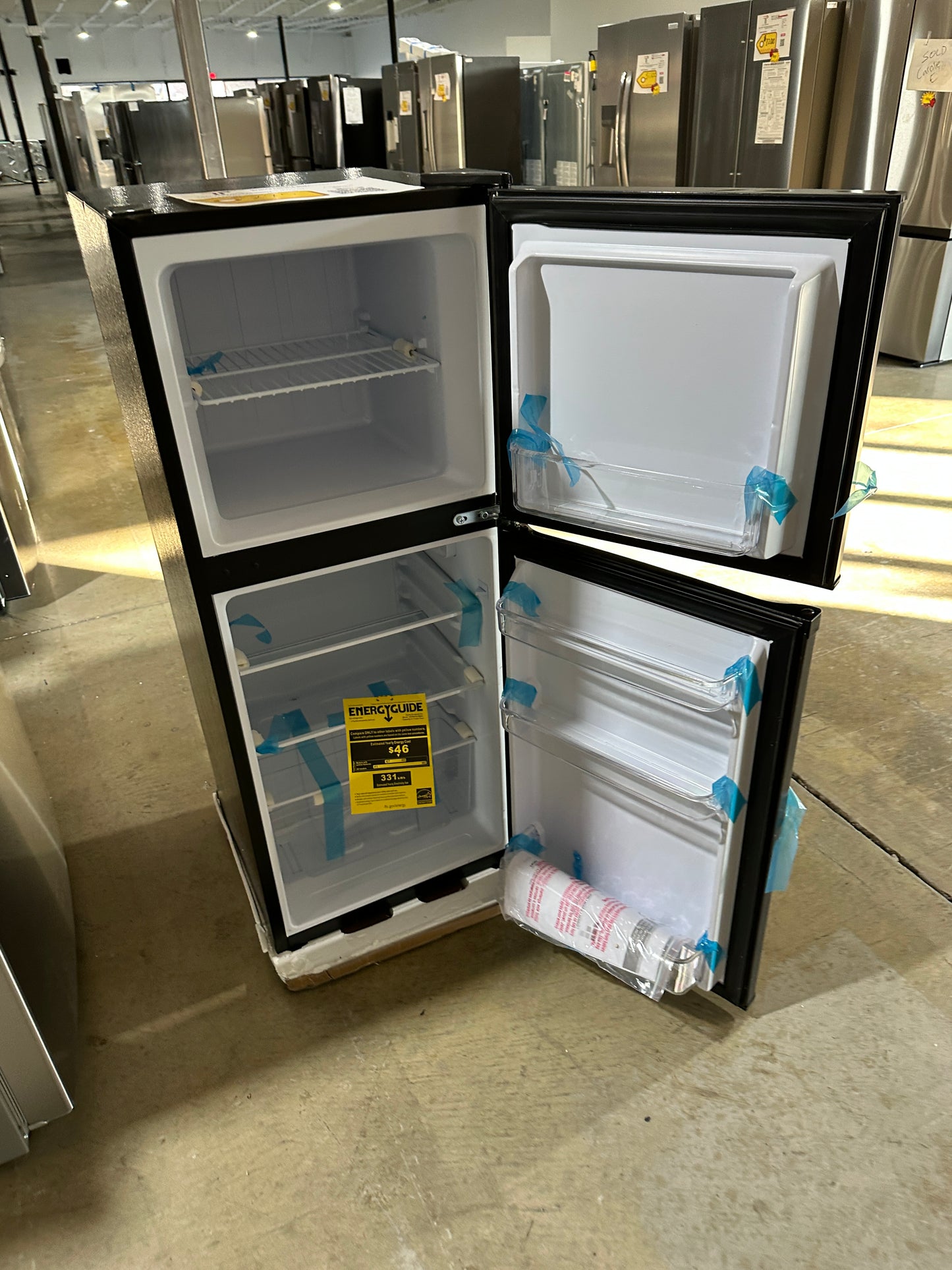 GREAT NEW DANBY COMPACT REFRIGERATOR MODEL: DCR047A1BBSL REF13770S