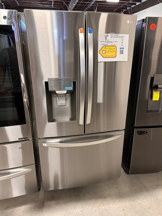 GREAT NEW LG FRENCH DOOR SMART REFRIGERATOR MODEL: LRFS28XBS REF13334