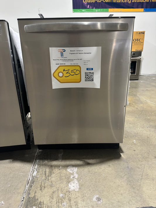 GREAT NEW FRIGIDAIRE TOP CONTROL DISHWASHER MODEL: FDPH431LAF DSW11445S