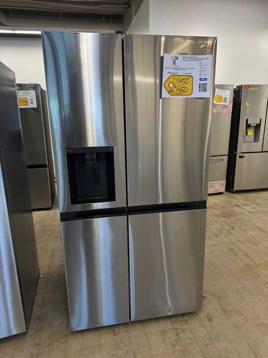 GORGEOUS GENTLY USED LG SIDE BY SIDE REFRIGERATOR MODEL: LRSXS2706S REF10074R