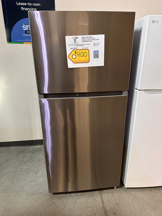 BRAND NEW TOP FREEZER REFRIGERATOR MODEL: MRT18D3BST REF13338