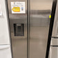 DISCOUNTED NEW SAMSUNG SUDE BY SIDE REFRIGERATOR MODEL: RS27T5200SR/AA REF13346